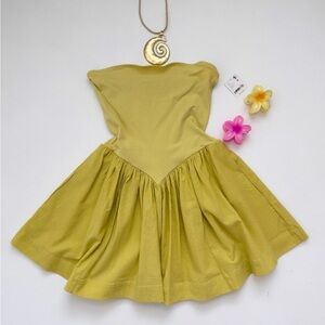 FREE PEOPLE STRAPLESS MINI DRESS